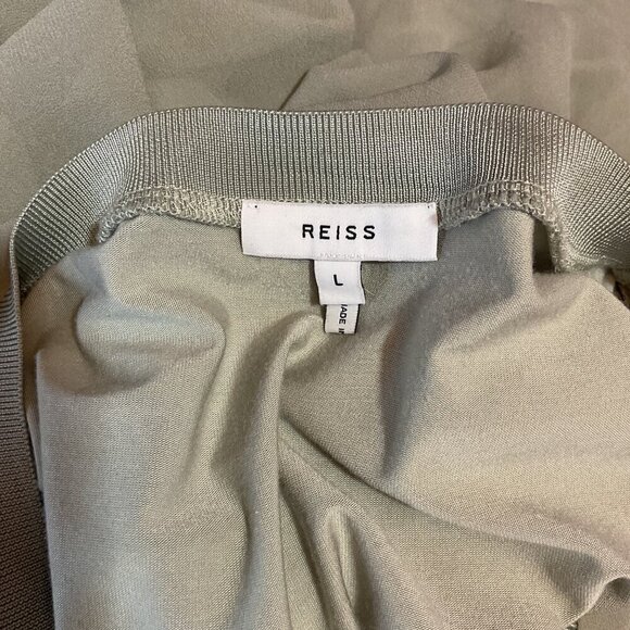 Marlena Semi Sheer Blouse Size Large in Sage‎ - Picture 5 of 9